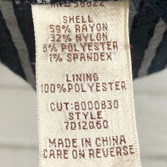 Max Studio M.S.S.P Stephanie Dress Sleeveless Blue & Silver Pleated Size S - Picture 4 of 6